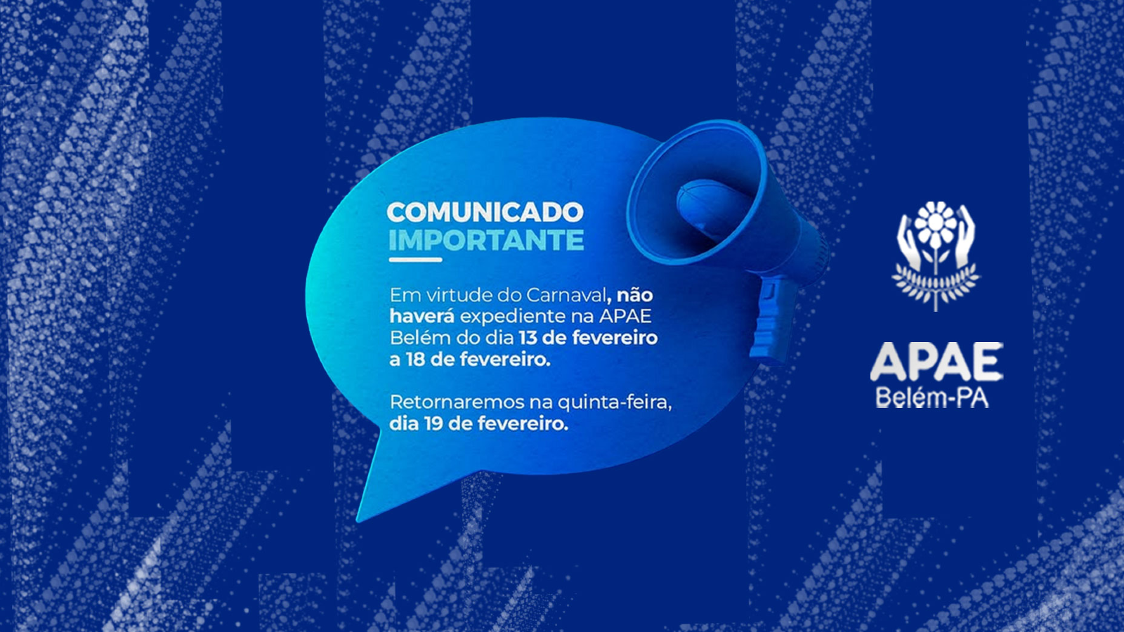 Comunicado Importante - Carnaval