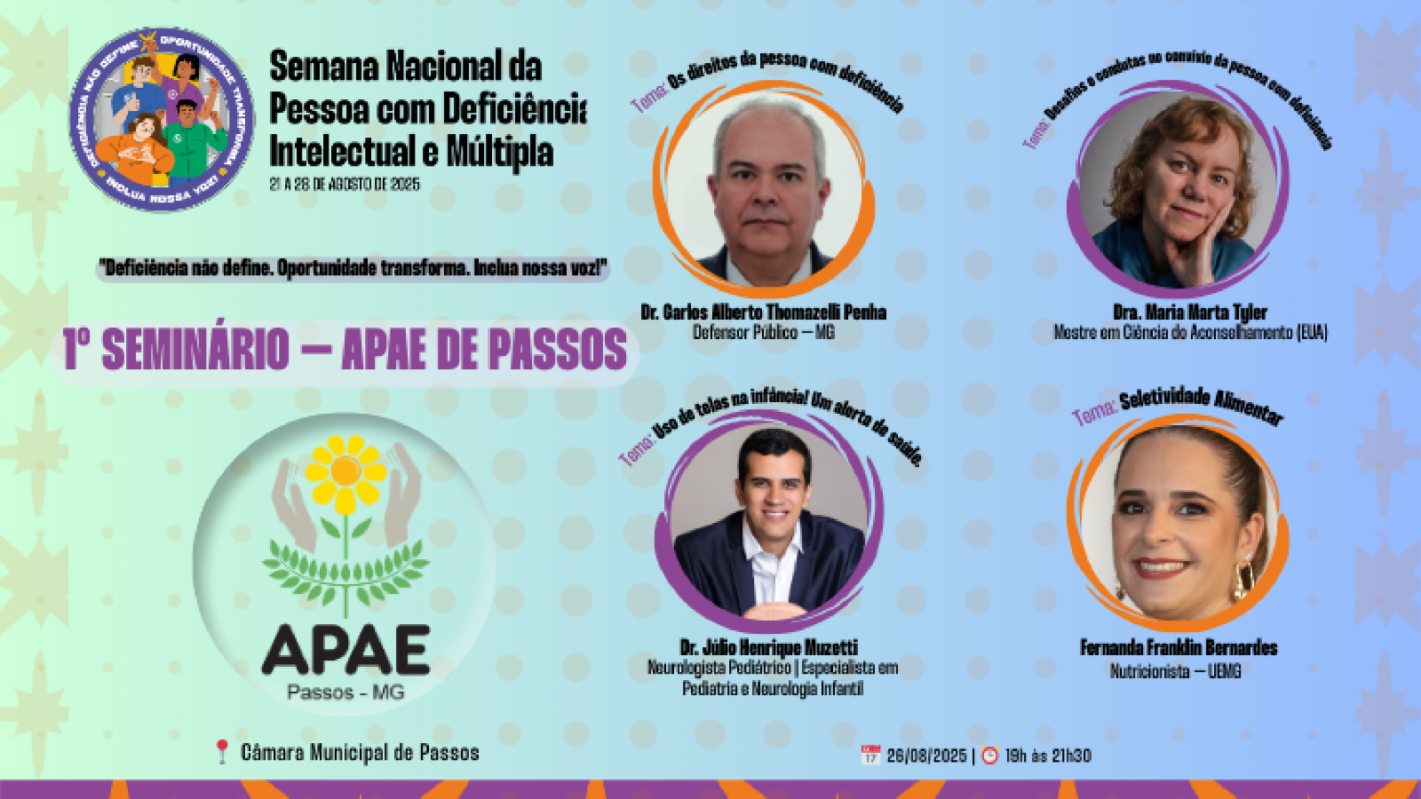 1º Seminário da APAE de Passos