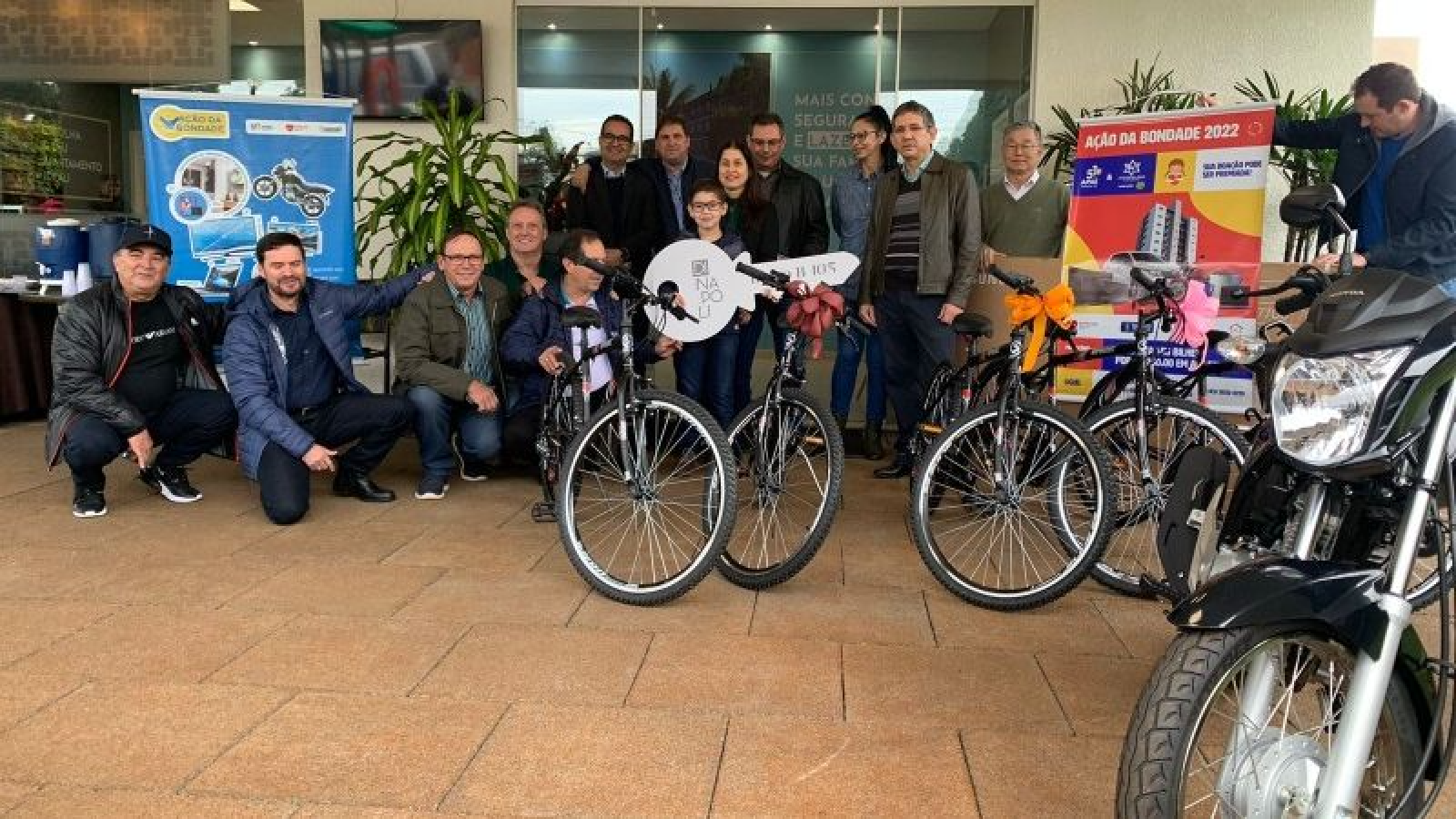 Prêmios da Ação da Bondade são entregues aos felizardos