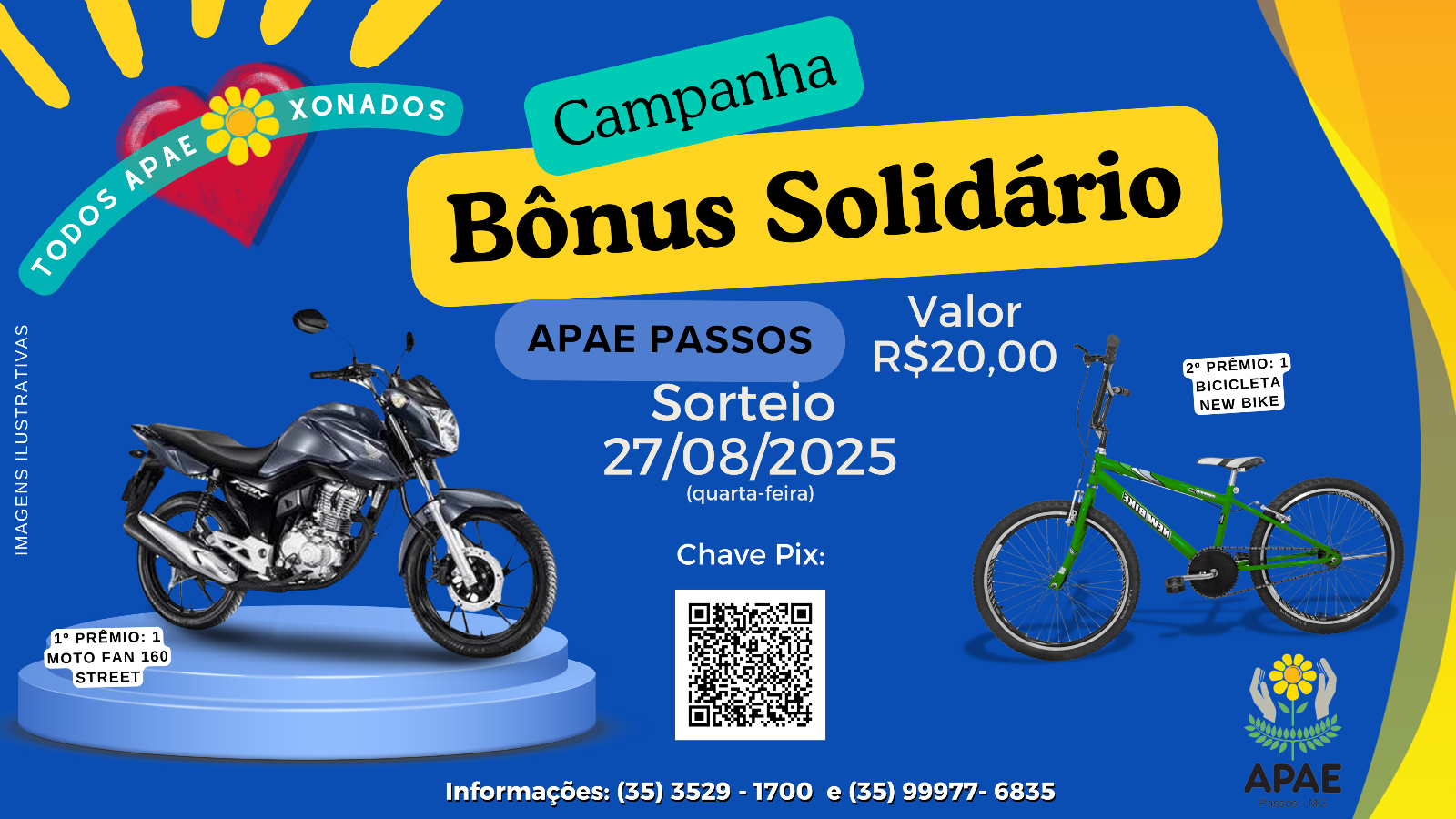 Bônus Solidário APAE Passos: Sua Ajuda Transformou Vidas e Sorteou Prêmios Incríveis!